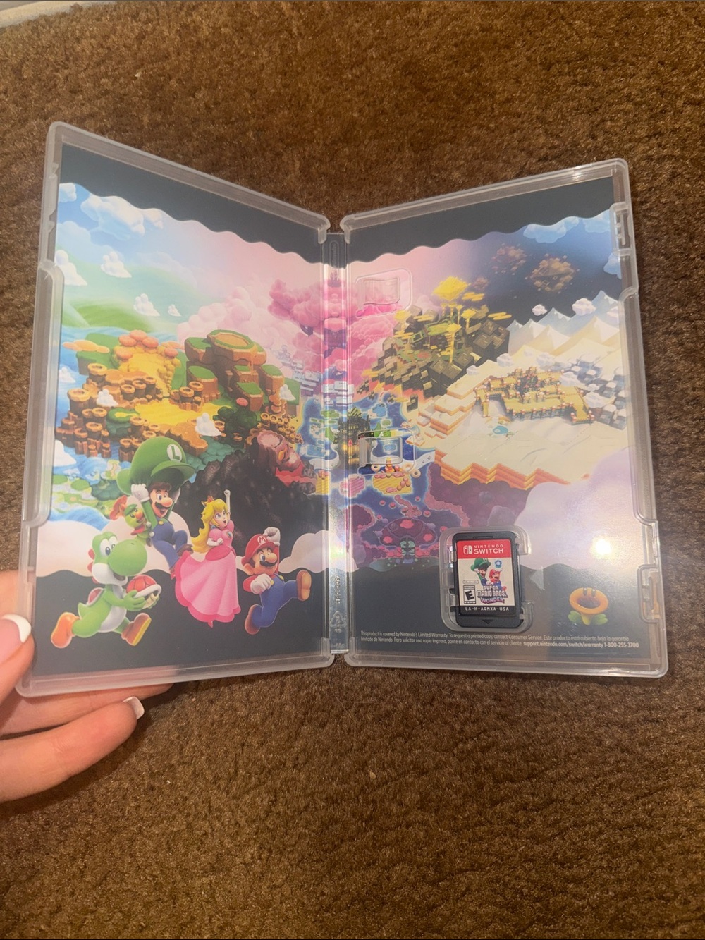 Nintendo Switch Super Mario Bros. Wonder - Colorful Cover - Picture 3 of 3